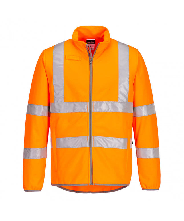 Jacheta softshell reflectorizanta Portwest EC24, 100% poliester, 440 gr/mp