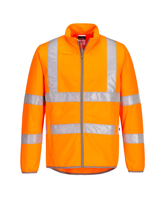 Jacheta softshell reflectorizanta Portwest EC24, 100% poliester, 440 gr/mp