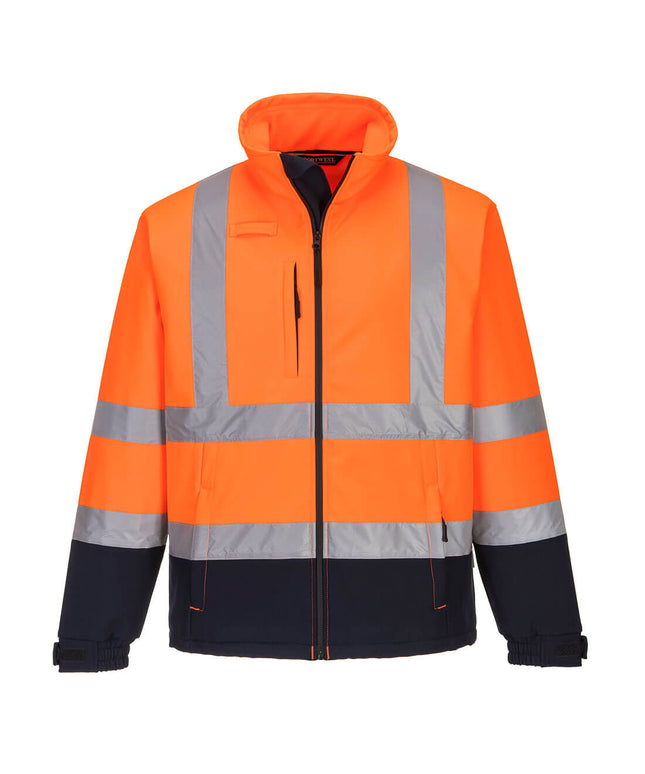 Jacheta softshell reflectorizanta Portwest S425, 92% poliester, 8% elastan, 310 gr/mp