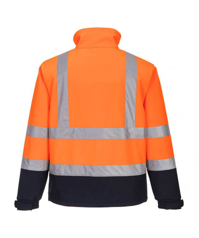 Jacheta softshell reflectorizanta Portwest S425, 92% poliester, 8% elastan, 310 gr/mp