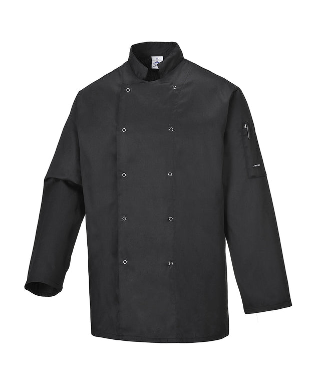 Jacheta bucatar Portwest SUFFOLK CHEFS C833, 65% poliester, 35% bumbac, 190g