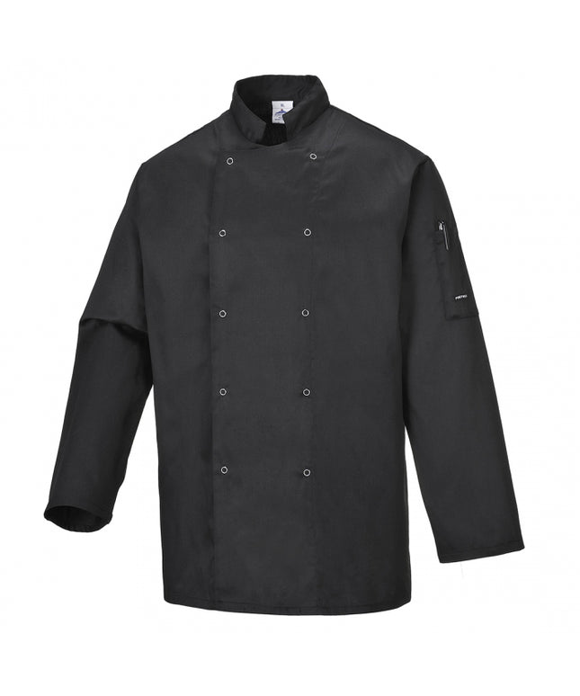 Jacheta bucatar Portwest SUFFOLK CHEFS C833, 65% poliester, 35% bumbac, 190g