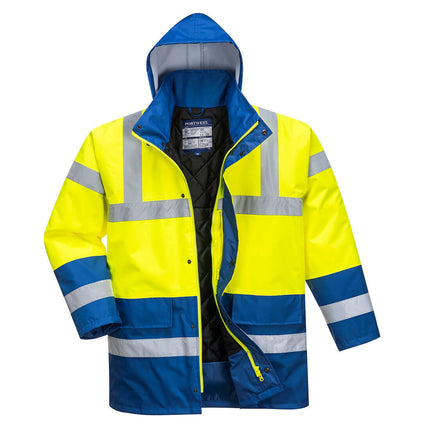 Scurta de iarna reflectorizanta Portwest TRAFFIC CONTRAST S466, 100% poliester, 190 gr/mp