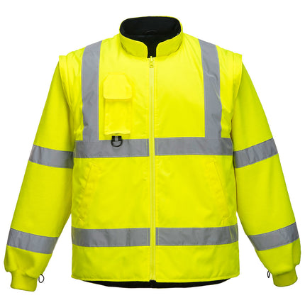 Scurta de iarna reflectorizanta Portwest TRAFFIC 7IN1 S427, 100% poliester, 190 gr/mp