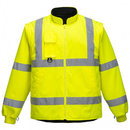 Scurta de iarna reflectorizanta Portwest TRAFFIC 7IN1 S427, 100% poliester, 190 gr/mp