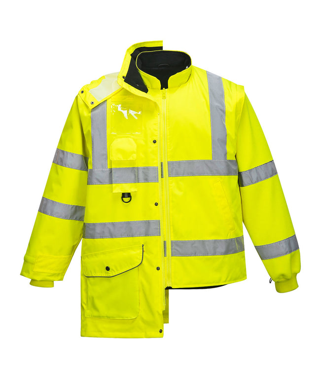 Scurta de iarna reflectorizanta Portwest TRAFFIC 7IN1 S427, 100% poliester, 190 gr/mp