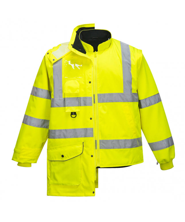 Scurta de iarna reflectorizanta Portwest TRAFFIC 7IN1 S427, 100% poliester, 190 gr/mp