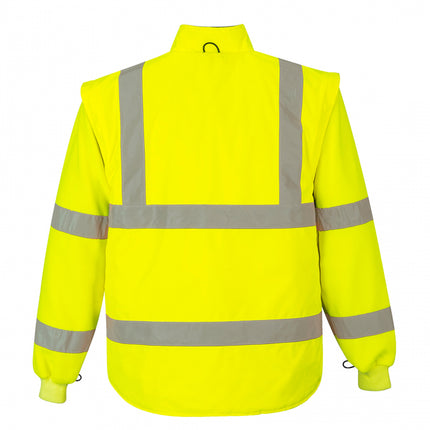 Scurta de iarna reflectorizanta Portwest TRAFFIC 7IN1 S427, 100% poliester, 190 gr/mp