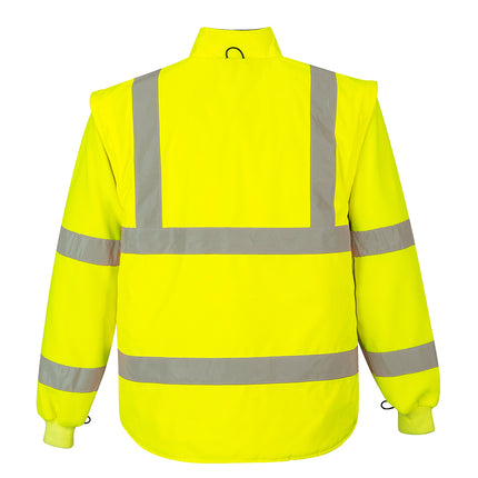 Scurta de iarna reflectorizanta Portwest TRAFFIC 7IN1 S427, 100% poliester, 190 gr/mp