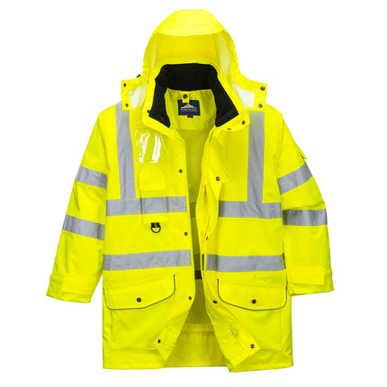 Scurta de iarna reflectorizanta Portwest TRAFFIC 7IN1 S427, 100% poliester, 190 gr/mp