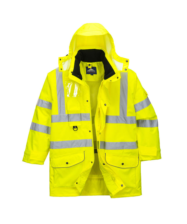 Scurta de iarna reflectorizanta Portwest TRAFFIC 7IN1 S427, 100% poliester, 190 gr/mp