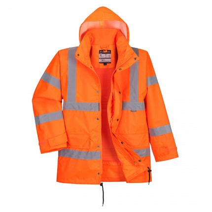 Jacheta reflectorizanta Portwest TRAFFIC RT63, 100% poliester, 190 gr/mp