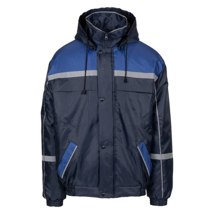 Jacheta vatuita de iarna Renania ANDURA BLUE WINTER, 100% poliester