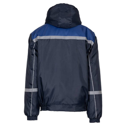 Jacheta vatuita de iarna Renania ANDURA BLUE WINTER, 100% poliester