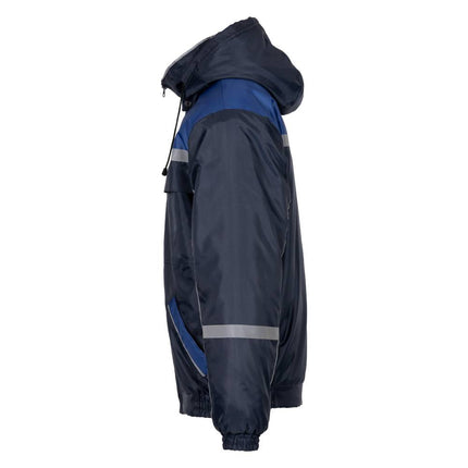 Jacheta vatuita de iarna Renania ANDURA BLUE WINTER, 100% poliester