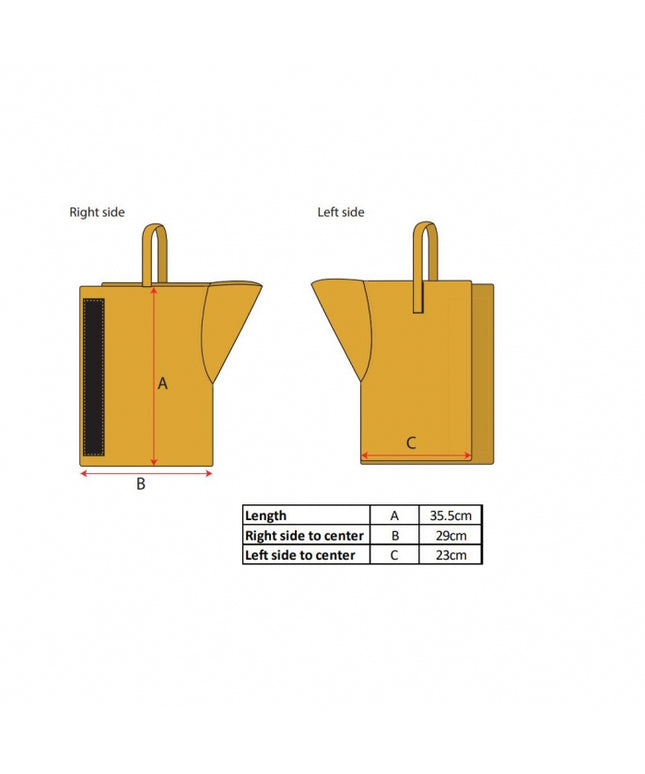 Jambiere de protectie sudura ignifuge Portwest TAN SW32, piele spalt bovina, grosime 1,3 mm