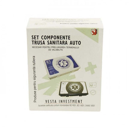 Kit de reumplere Vesta, pentru trusa prim-ajutor auto