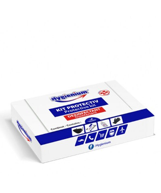 Kit protectiv HYGIENIUM, include manusi nitril
