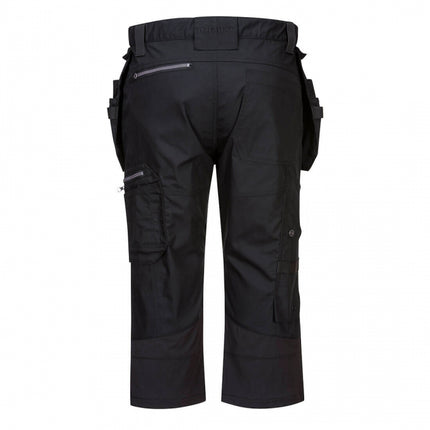 Pantaloni scurti de lucru Portwest KX3 HOLSTER KX344, cu elemente reflectorizante, 65% poliester, 35% bumbac, 230g