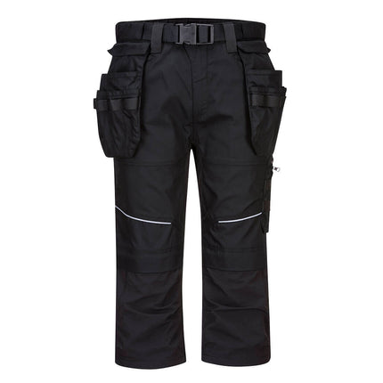 Pantaloni scurti de lucru Portwest KX3 HOLSTER KX344, cu elemente reflectorizante, 65% poliester, 35% bumbac, 230g