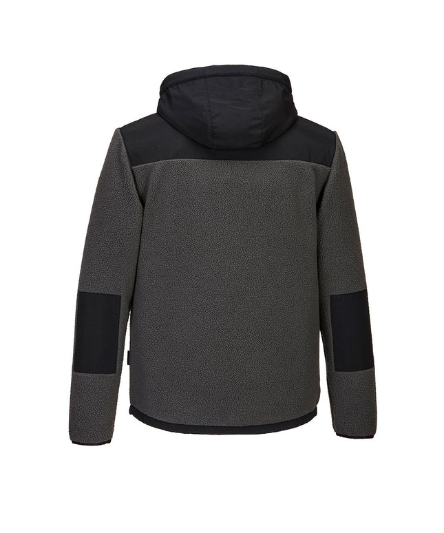 Jacheta fleece cu gluga Portwest BORG KX371 KX3, 100% poliester, 300g