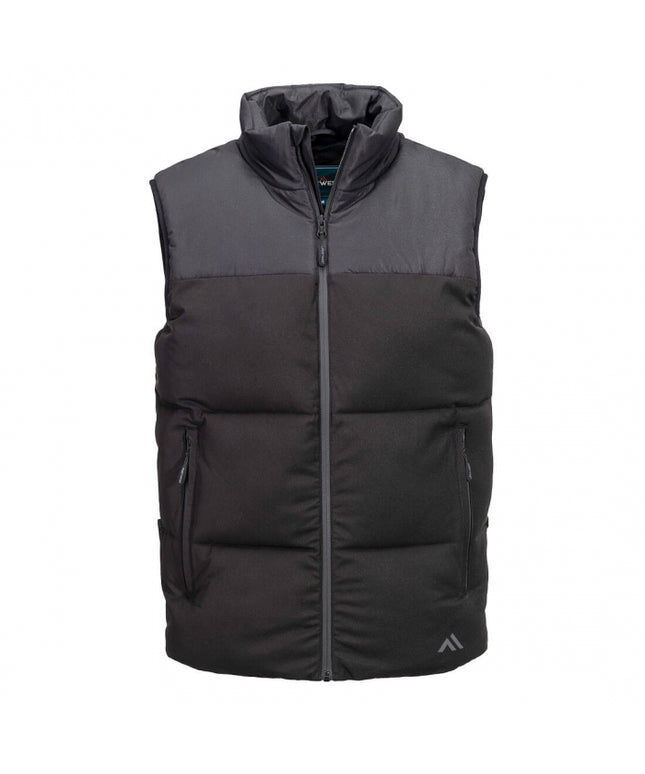 Vesta de lucru Portwest KX305 Insulated BAFFLE BODYWARMER, 100% poliester, 130 gr/mp