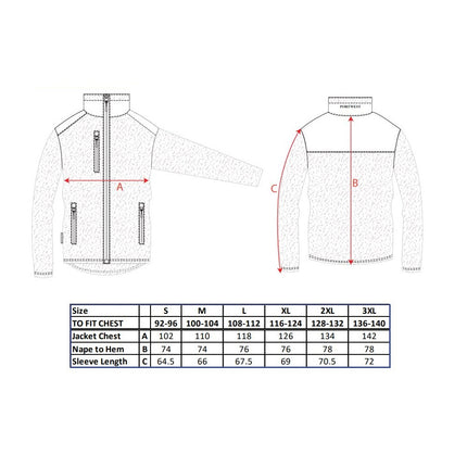 Jacheta fleece Portwest PERFORMANCE KX3 T830, 100% poliester, 310 gr/mp