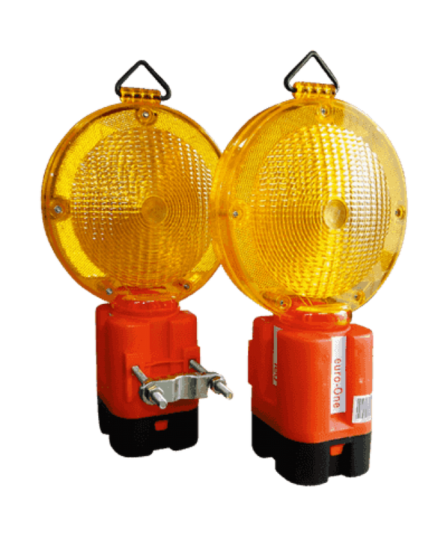 Lampa de semnalizare Vesta 4R25 6V, cu lumina intermitenta si sursa proprie