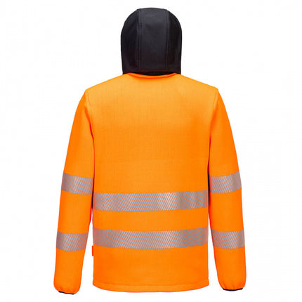 Jacheta fleece reflectorizanta Portwest PW335 Hi-Vis ESSENTIAL, 100% poliester, 380 gr/mp