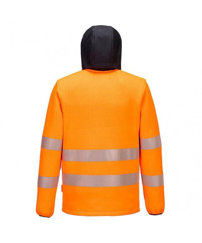 Jacheta fleece reflectorizanta Portwest PW335 Hi-Vis ESSENTIAL, 100% poliester, 380 gr/mp