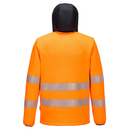 Jacheta fleece reflectorizanta Portwest PW335 Hi-Vis ESSENTIAL, 100% poliester, 380 gr/mp