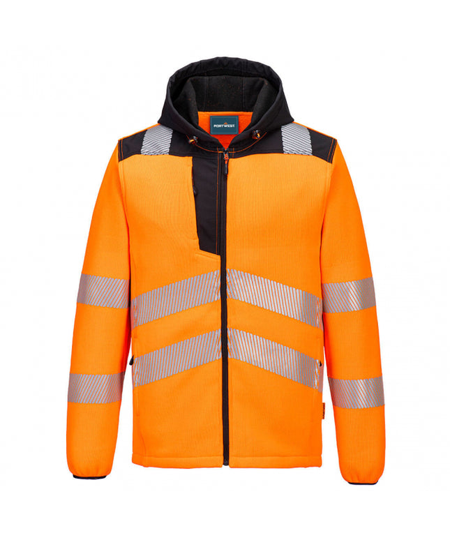 Jacheta fleece reflectorizanta Portwest PW335 Hi-Vis ESSENTIAL, 100% poliester, 380 gr/mp