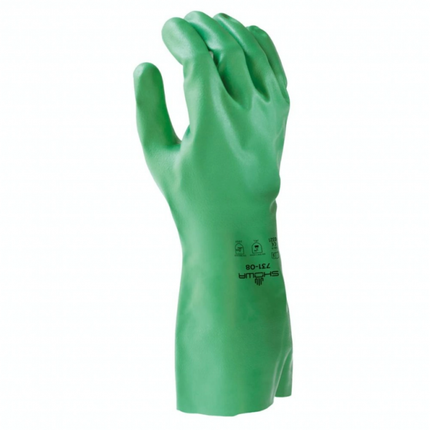 Manusi de protectie chimica Showa 731, nitril