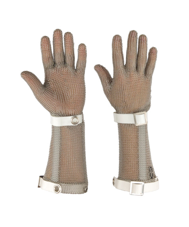 Manusa de protectie taiere din zale de inox, 24 cm, pret per bucata