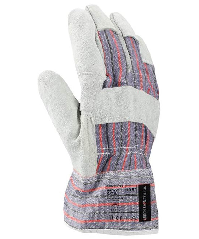 Manusi de protectie de iarna Ardon GINO WINTER, piele spalt bovina