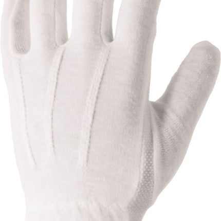 Manusi de protectie textile Ardon BUDDY, tricot fin, cu aplicatii PVC anti alunecare