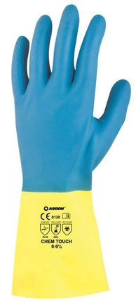 Manusi de protectie chimica Ardon CHEM TOUCH, latex, neopren, AKL