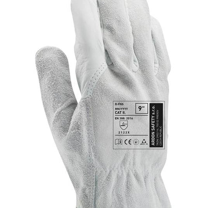 Manusi de protectie Ardon D-FNS, piele spalt bovina, integral