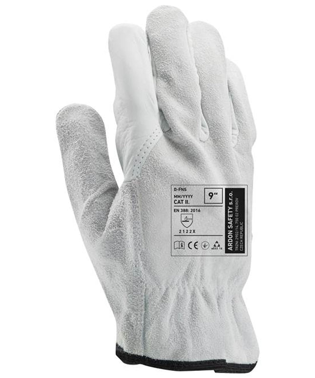 Manusi de protectie Ardon D-FNS, piele spalt bovina, integral