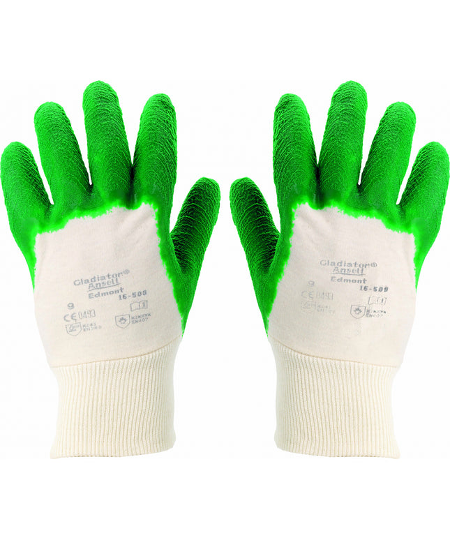 Manusi de protectie Ansell GLADIATOR 16-500, impregnate in latex
