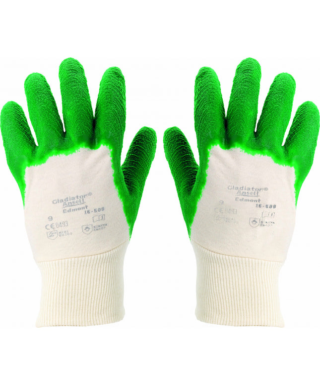 Manusi de protectie Ansell GLADIATOR 16-500, impregnate in latex