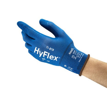 Manusi de protectie Ansell HYFLEX 11-818, impregante in spuma de nitril