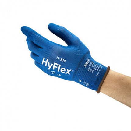 Manusi de protectie Ansell HYFLEX 11-818, impregante in spuma de nitril
