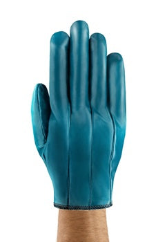 Manusi de protectie Ansell HYNIT 32-105, impregnate in nitril