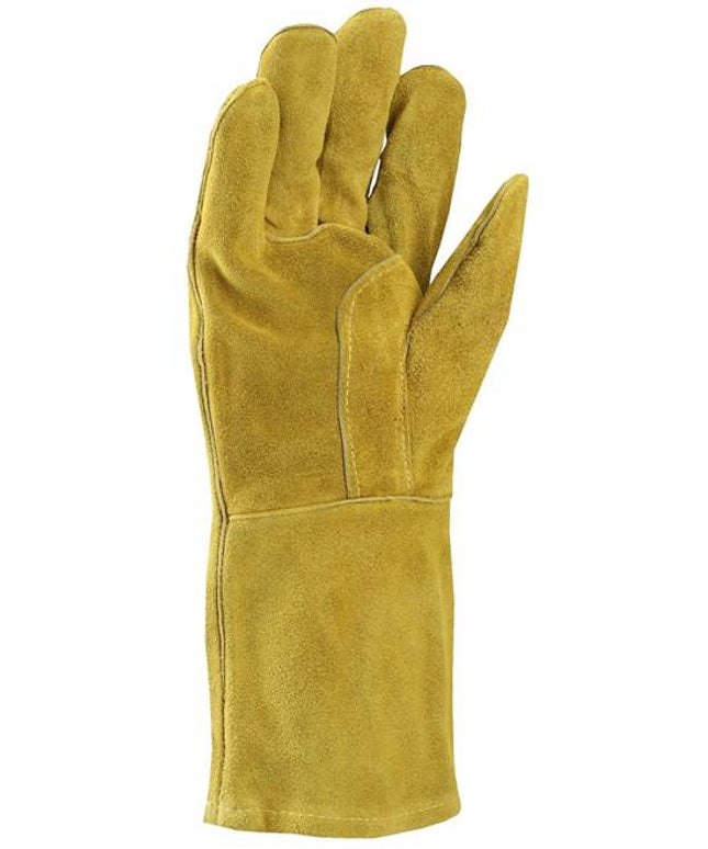 Manusi de protectie sudura Ardon KIRK, piele spalt bovina, ata kevlar, 35cm