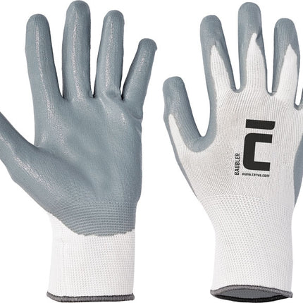 Manusi de protectie Cerva BABBLER, impregnate in nitril