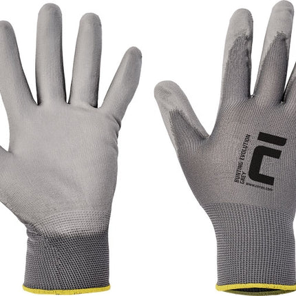 Manusi de protectie Cerva BUNTING GREY EVOLUTION, impregnate in poliuretan