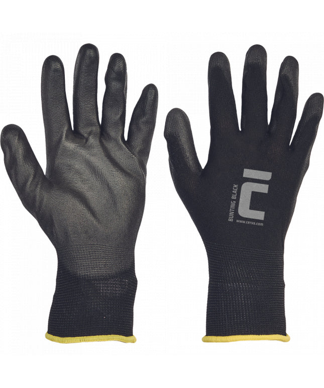 Manusi de protectie Cerva BUNTING, impregnate in poliuretan