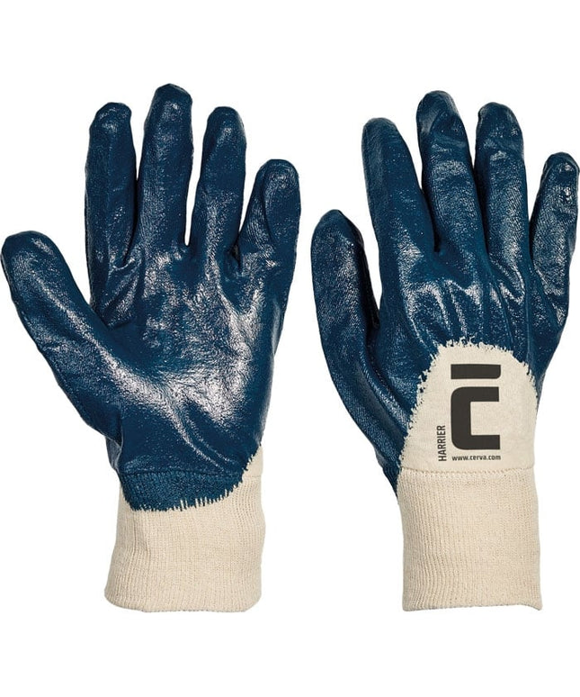 Manusi de protectie Cerva HARRIER, impregnate in nitril