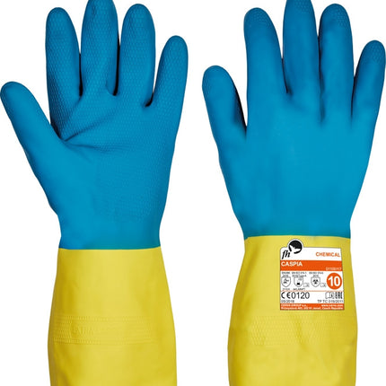 Manusi de protectie chimica FH CASPIA, latex